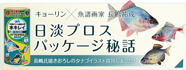 キョーリン × 魚譜画家 長嶋祐成　日淡プロスパッケージ秘話