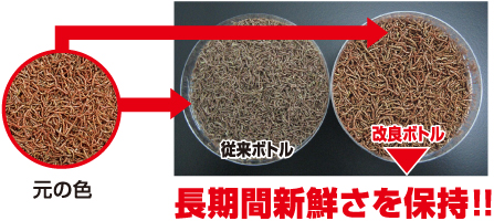 長期間新鮮さを保持!!