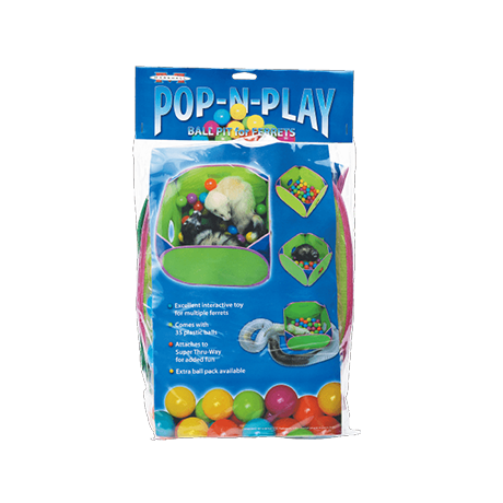 フェレット用ボールプール