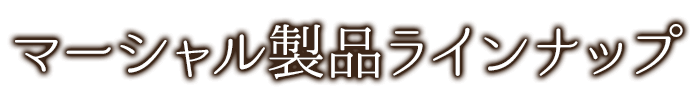 マーシャル製品ラインナップ