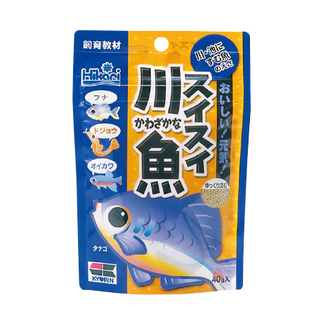 メダカのエサ 川魚のエサ メダカ 川魚用飼料 スイスイ川魚