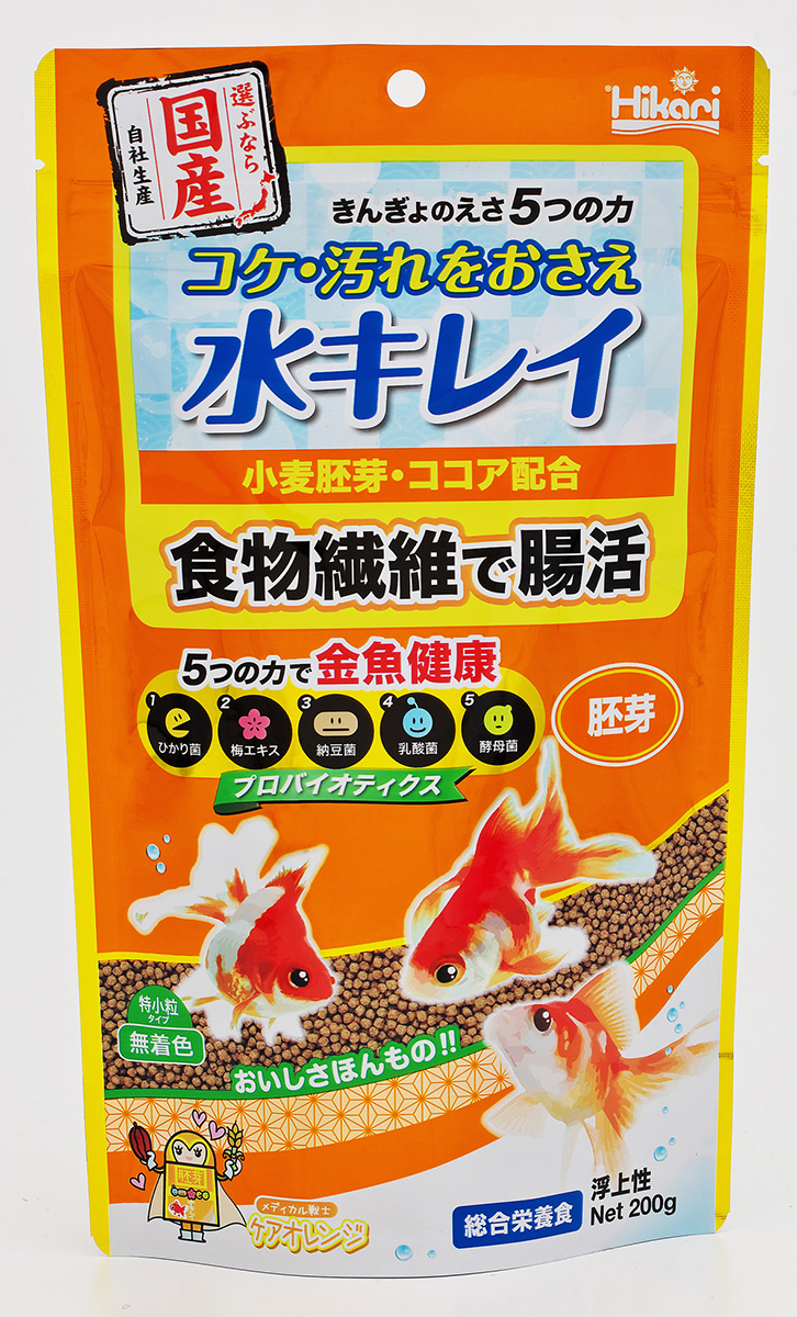 機能別金魚用飼料 きんぎょのえさ5つの力 胚芽 金魚用飼料 餌 エサ キョーリン