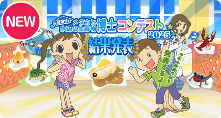 「メダカと水辺の生き物博士コンテスト2025」結果発表！