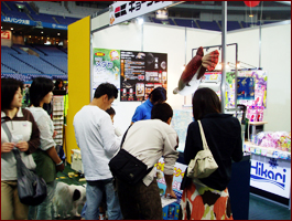 メダカ数当てクイズ実施中