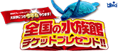 新世代フレークキャンペーン　大好評につき今年もやります！全国の水族館チケットプレゼント!!