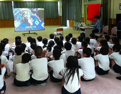 出張授業の様子1