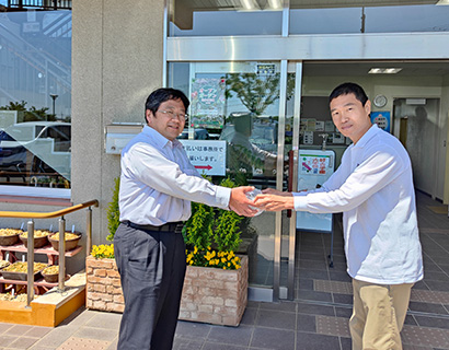 教材用のヒメダカを提供しました