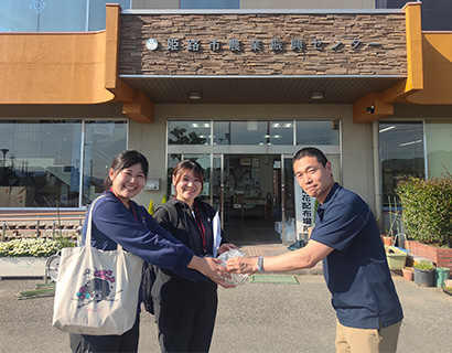 教材用のヒメダカを提供しました