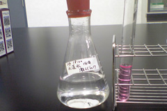 E：1分間激しく攪拌