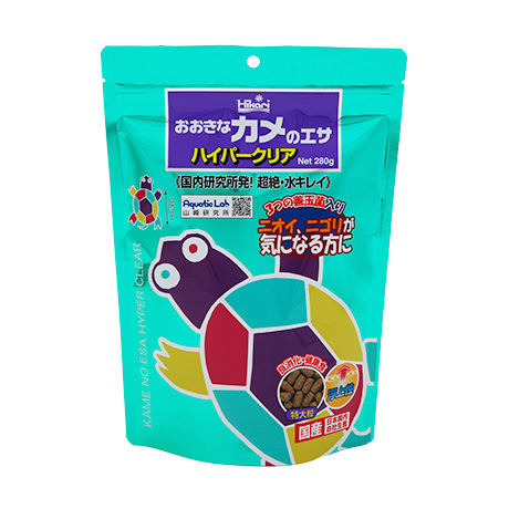 おおきなカメのエサ ハイパークリア 280g